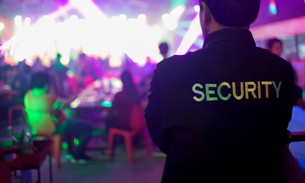 crowd security officer